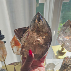 Smoky Quartz Twin Flame Clearance 417x