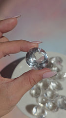 Lemurian Faceted Diamond