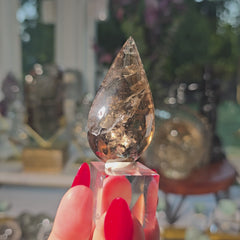 Smoky Quartz Teardrop 20