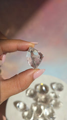 Lemurian Faceted Diamond