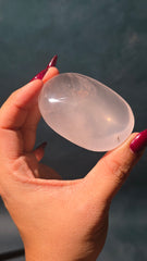 Rose Quartz Palm Stone 36m