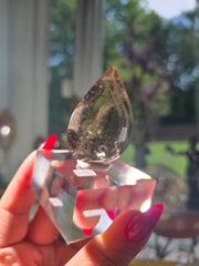 Smoky Quartz Teardrop 26w