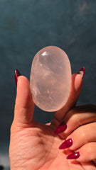 Rose Quartz Palm Stone 31q
