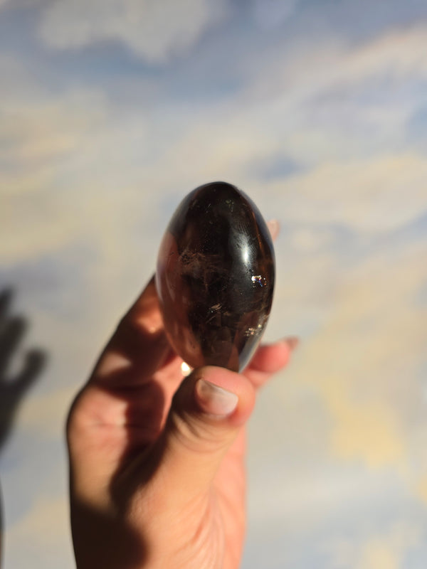 Smoky Quartz Palm Stone 36d