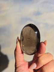 Smoky Quartz Palm Stone 36d