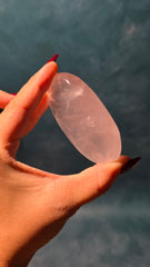 Rose Quartz Palm Stone 42m