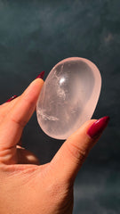 Rose Quartz Palm Stone 36m