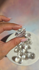 Lemurian Faceted Diamond