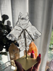 Clear Quartz Seraphim Angel 175i