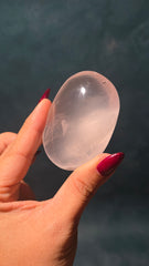 Rose Quartz Palm Stone 36m