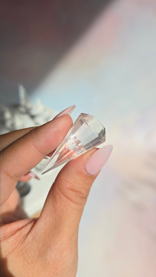Clear Quartz Mini Pendulum Vogel